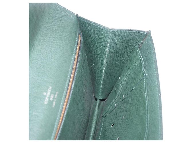 LOUIS VUITTON Pochette Kourad in Taiga Borsa Clutch Épicea M30194 LV Auth ka5641 - vista 21