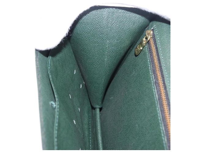 LOUIS VUITTON Pochette Kourad in Taiga Borsa Clutch Épicea M30194 LV Auth ka5641 - vista 22