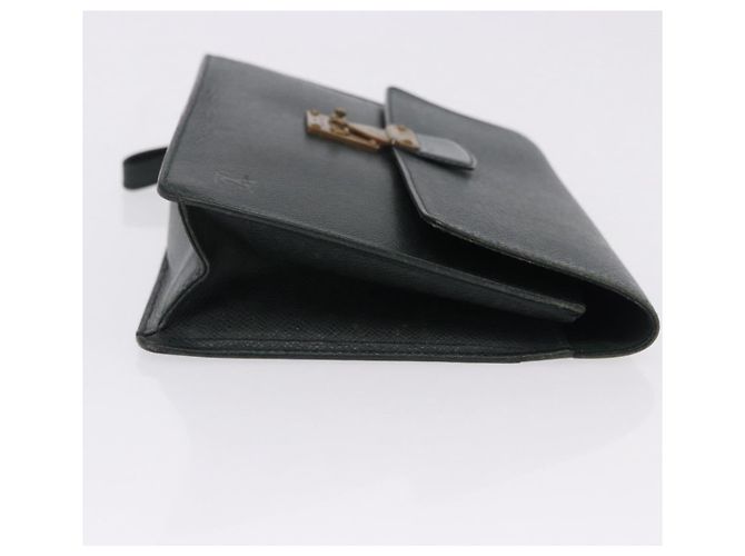 LOUIS VUITTON Pochette Kourad in Taiga Borsa Clutch Épicea M30194 LV Auth ka5641 - vista 3