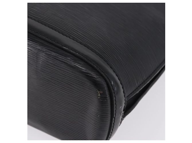 LOUIS VUITTON Epi Lussac Schultertasche Schwarz M52282 LV Auth ka5660 - Ansicht 14