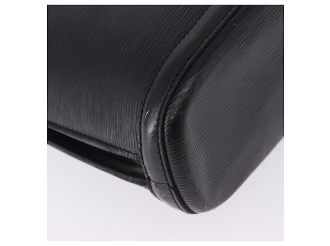 LOUIS VUITTON Epi Lussac Schultertasche Schwarz M52282 LV Auth ka5660 - Ansicht 15