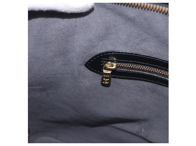 LOUIS VUITTON Epi Lussac Schultertasche Schwarz M52282 LV Auth ka5660 - Ansicht 20