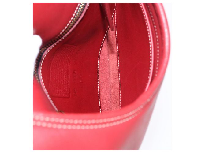 Coach Borsa a Spalla in Pelle Rossa e Oro Auth 194429A Rosso D'oro - vista 10