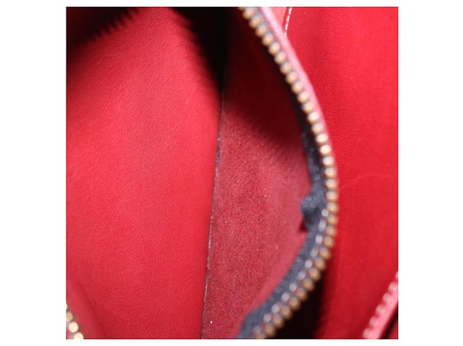 Coach Borsa a Spalla in Pelle Rossa e Oro Auth 194429A Rosso D'oro - vista 11