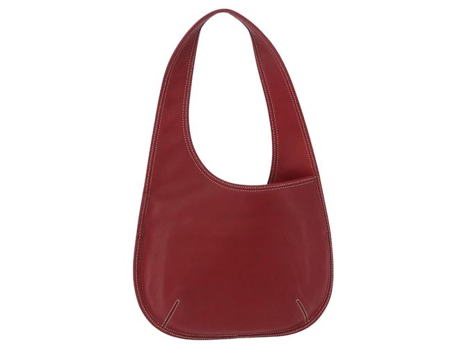 Coach Borsa a Spalla in Pelle Rossa e Oro Auth 194429A Rosso D'oro - vista 2