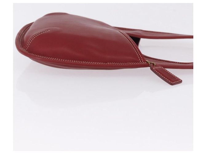Coach Borsa a Spalla in Pelle Rossa e Oro Auth 194429A Rosso D'oro - vista 3