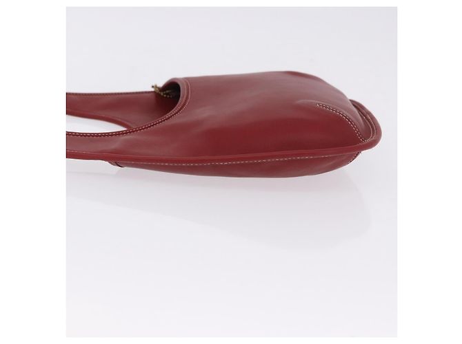 Coach Borsa a Spalla in Pelle Rossa e Oro Auth 194429A Rosso D'oro - vista 4