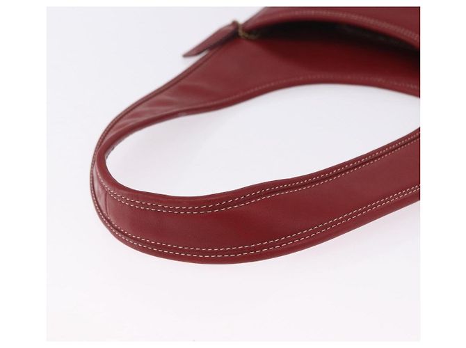 Coach Borsa a Spalla in Pelle Rossa e Oro Auth 194429A Rosso D'oro - vista 7