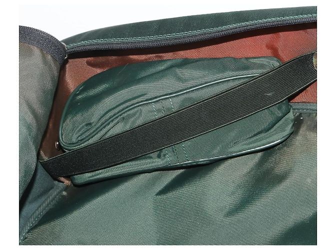 LOUIS VUITTON Taiga Portable Cinque Percha Funda de Prenda Épicea LV Auth bs36698 - vista 28
