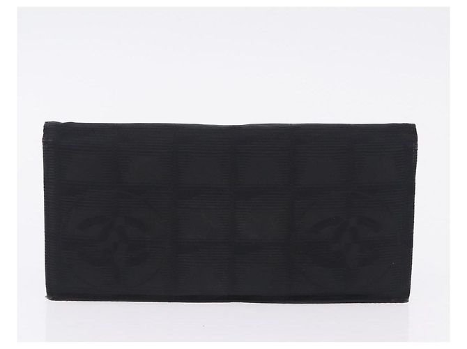 CHANEL Neue Reise Geldbörse Kaviarleder 2 Set Schwarz CC Auth bs36767 - Ansicht 11