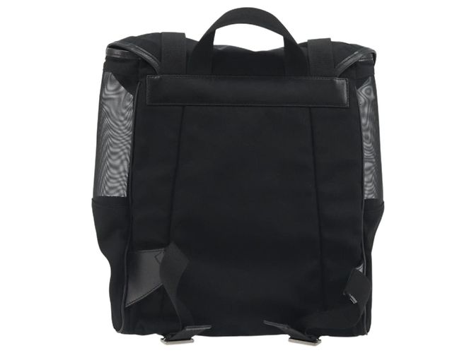 Zaino GUCCI Canvas Black Silver 019 0353 Auth bs36440 Nero Argento - vista 2