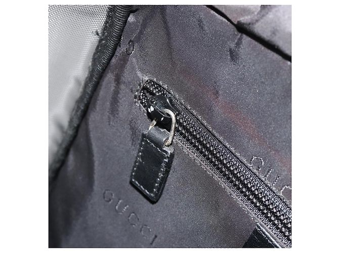Zaino GUCCI Canvas Black Silver 019 0353 Auth bs36440 Nero Argento - vista 24