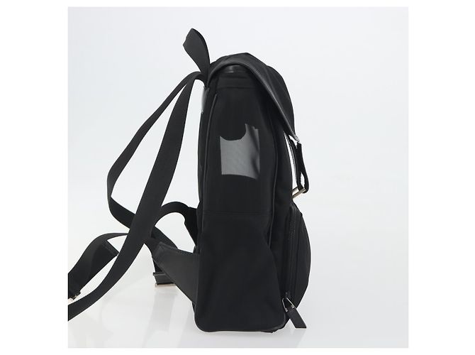 Zaino GUCCI Canvas Black Silver 019 0353 Auth bs36440 Nero Argento - vista 4