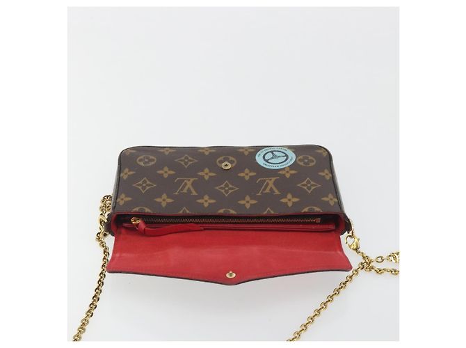LOUIS VUITTON Nicolas Ghesquire Monogram Pochette Felice M62145 LV Auth bs36418 Monogramma - vista 10