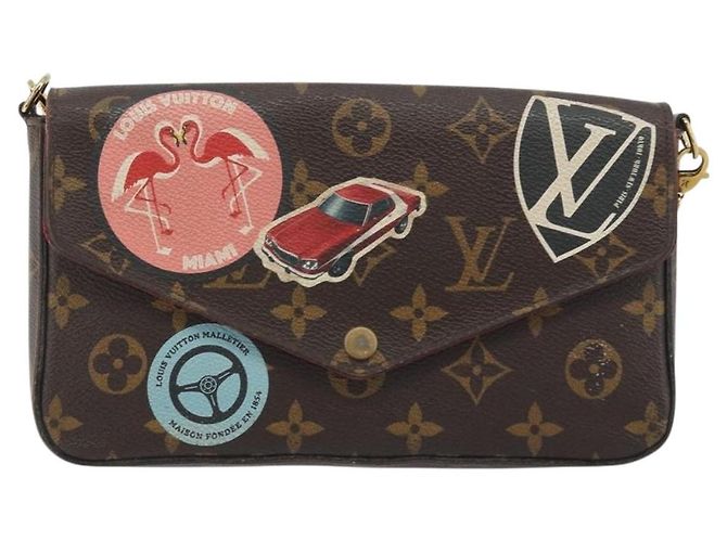 LOUIS VUITTON Nicolas Ghesquire Monogram Pochette Felice M62145 LV Auth bs36418 Monogramma - vista 13