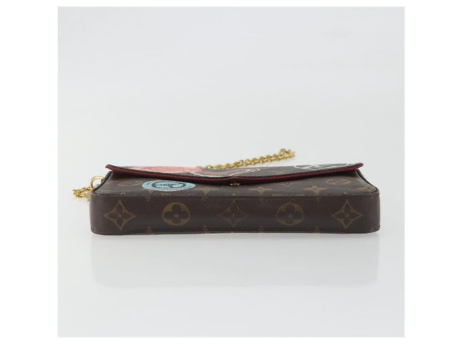 LOUIS VUITTON Nicolas Ghesquire Monogram Pochette Felice M62145 LV Auth bs36418 Monogramma - vista 5