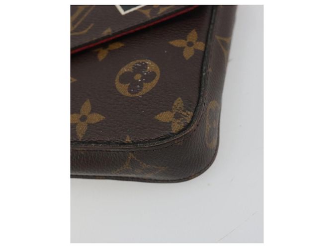LOUIS VUITTON Nicolas Ghesquire Monogram Pochette Felice M62145 LV Auth bs36418 Monogramma - vista 9