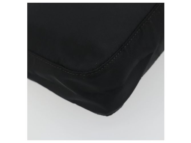 Borsa a tracolla FENDI Nylon Black Silver Auth 195365A Nero Argento - vista 16