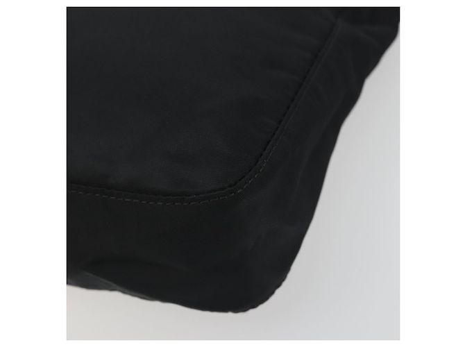 Borsa a tracolla FENDI Nylon Black Silver Auth 195365A Nero Argento - vista 9