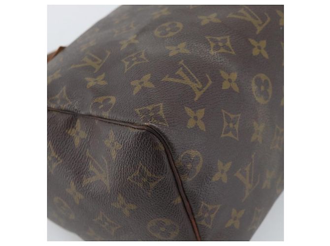 Borsa a mano LOUIS VUITTON Monogram Speedy 25 M41528 LV Auth 196034 Monogramma - vista 14