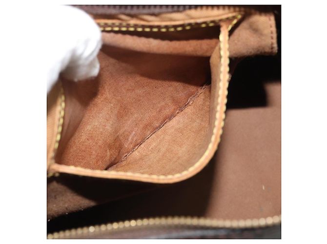 Borsa a mano LOUIS VUITTON Monogram Speedy 25 M41528 LV Auth 196034 Monogramma - vista 19