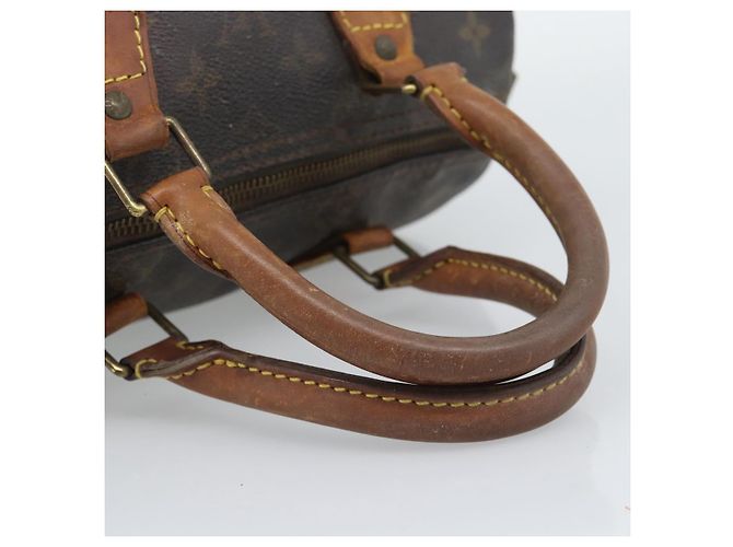 Borsa a mano LOUIS VUITTON Monogram Speedy 25 M41528 LV Auth 196034 Monogramma - vista 8