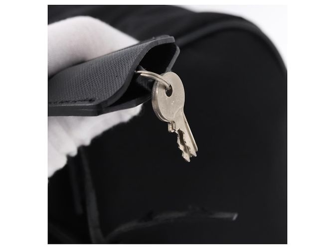 Borsa Boston PRADA Nylon 2way Nero Argento Auth 194039 - vista 9