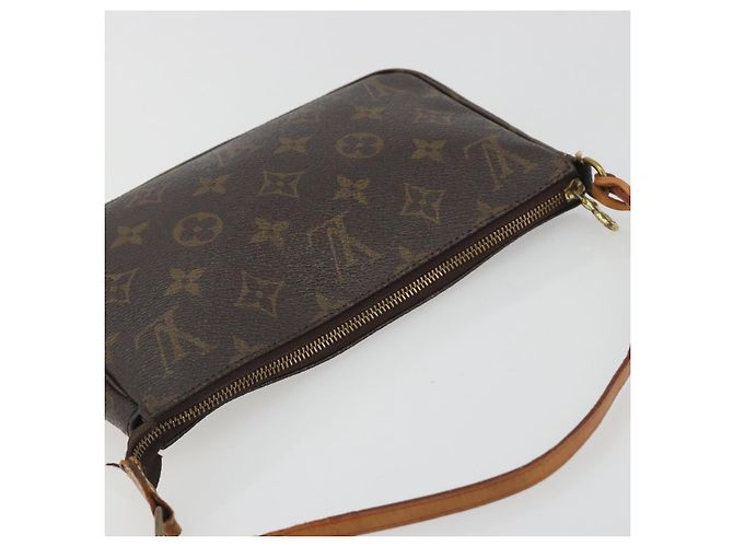 LOUIS VUITTON Monogram Pochette Accessoires Pouch M51980 LV Auth 195016 Monogramma - vista 6