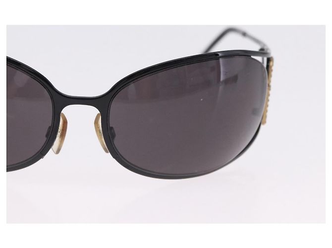 Dolce & Gabbana DOLCE&GABBANA PRADA Occhiali da sole in metallo set da 2 Nero Marrone Auth bs36790 - vista 14