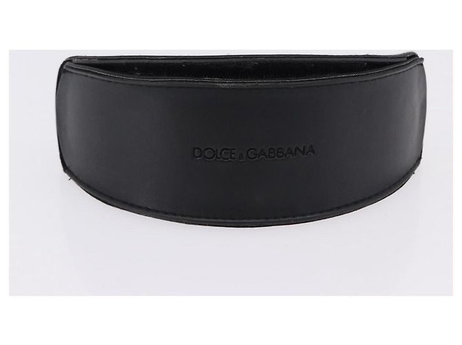 Dolce & Gabbana DOLCE&GABBANA PRADA Occhiali da sole in metallo set da 2 Nero Marrone Auth bs36790 - vista 19
