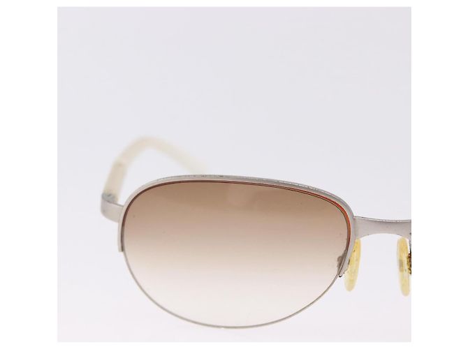 Dolce & Gabbana DOLCE&GABBANA PRADA Occhiali da sole in metallo set da 2 Nero Marrone Auth bs36790 - vista 4