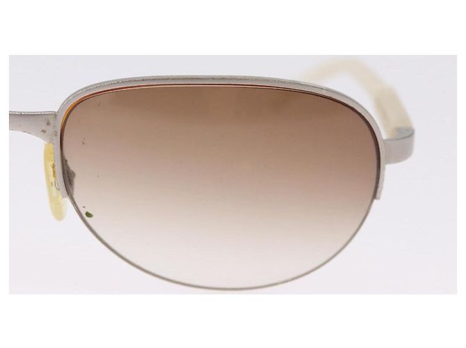 Dolce & Gabbana DOLCE&GABBANA PRADA Occhiali da sole in metallo set da 2 Nero Marrone Auth bs36790 - vista 5