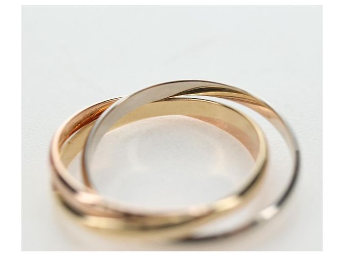 Anello CARTIER Trinity Oro 18K Oro 750 Auth am12233SM D'oro - vista 13
