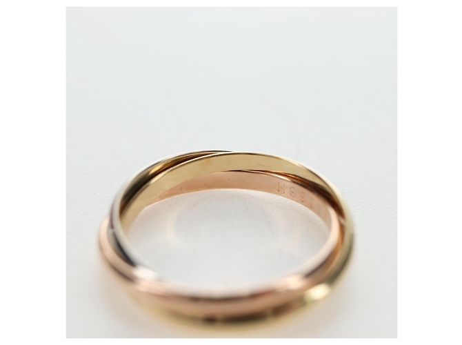 Anello CARTIER Trinity Oro 18K Oro 750 Auth am12233SM D'oro - vista 14