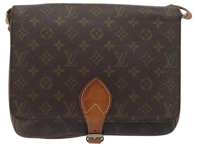 LOUIS VUITTON Borsa a Spalla Monogram Cartouchiere GM M51252 LV Auth 194315 Monogramma - vista 13