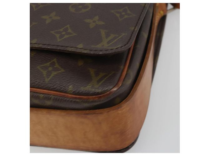 LOUIS VUITTON Borsa a Spalla Monogram Cartouchiere GM M51252 LV Auth 194315 Monogramma - vista 9