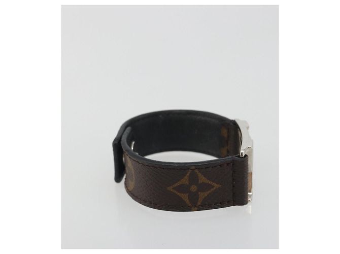 Bracciale Hockenheim Monogram in ottone LOUIS VUITTON LV Auth 195945A Monogramma - vista 4