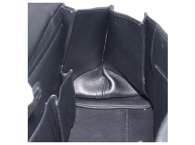 Borsa Salvatore Ferragamo Sofia Gancini in pelle 2way Nero Argento Auth 195584 - vista 21