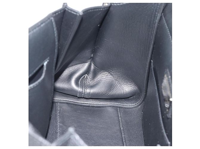 Borsa Salvatore Ferragamo Sofia Gancini in pelle 2way Nero Argento Auth 195584 - vista 22