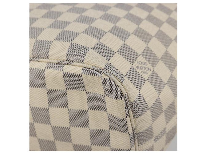 LOUIS VUITTON Damier Azur Neverfull MM Tote Bag N41605 LV Auth bs36475 - vista 15