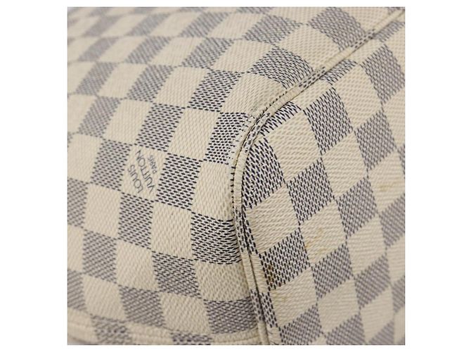 LOUIS VUITTON Damier Azur Neverfull MM Tote Bag N41605 LV Auth bs36475 - vista 16