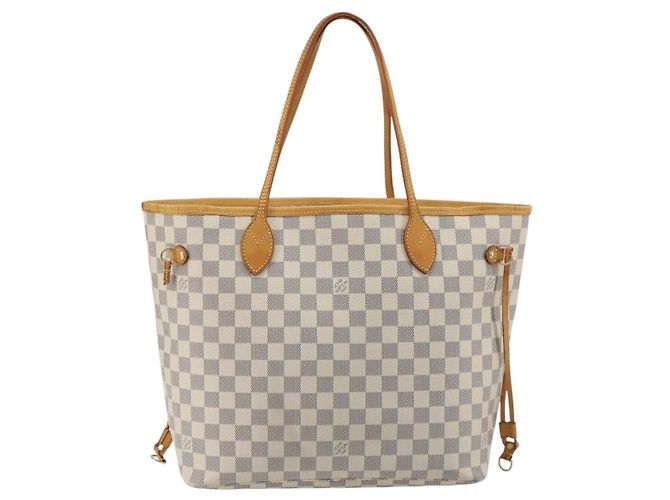LOUIS VUITTON Damier Azur Neverfull MM Tote Bag N41605 LV Auth bs36475 - vista 2