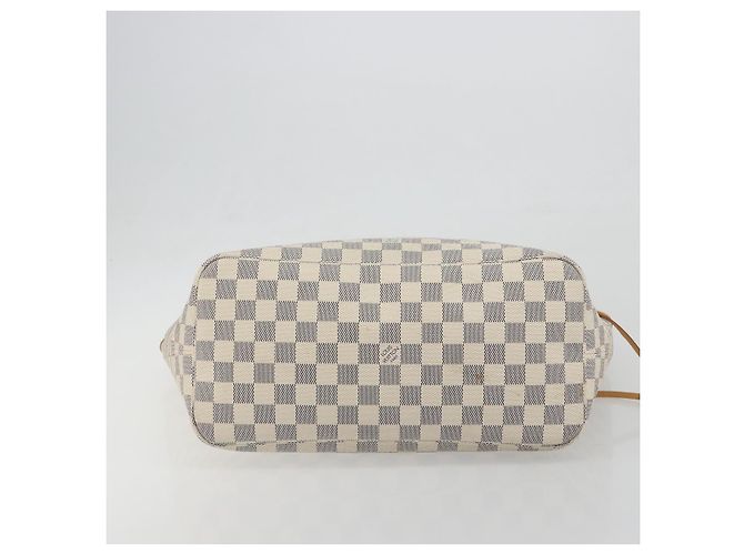LOUIS VUITTON Damier Azur Neverfull MM Tote Bag N41605 LV Auth bs36475 - vista 5