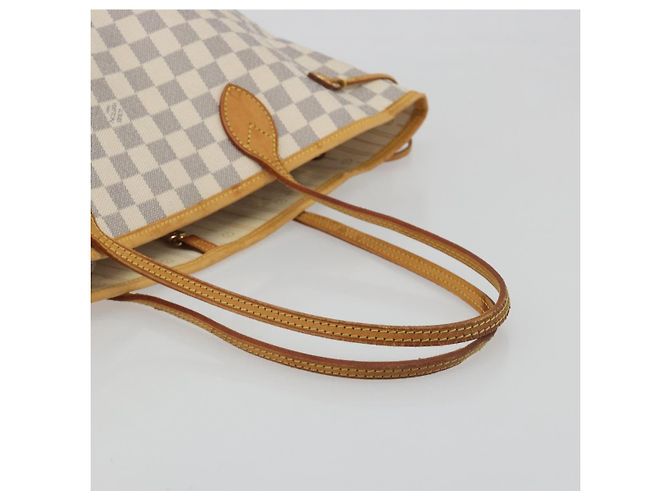 LOUIS VUITTON Damier Azur Neverfull MM Tote Bag N41605 LV Auth bs36475 - vista 7