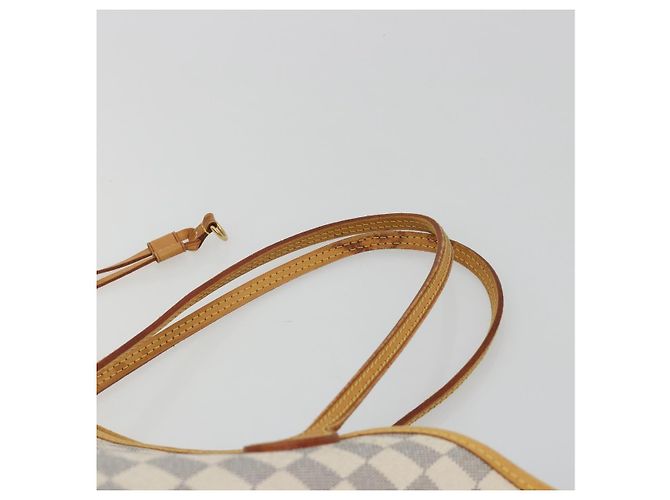 LOUIS VUITTON Damier Azur Neverfull MM Tote Bag N41605 LV Auth bs36475 - vista 8