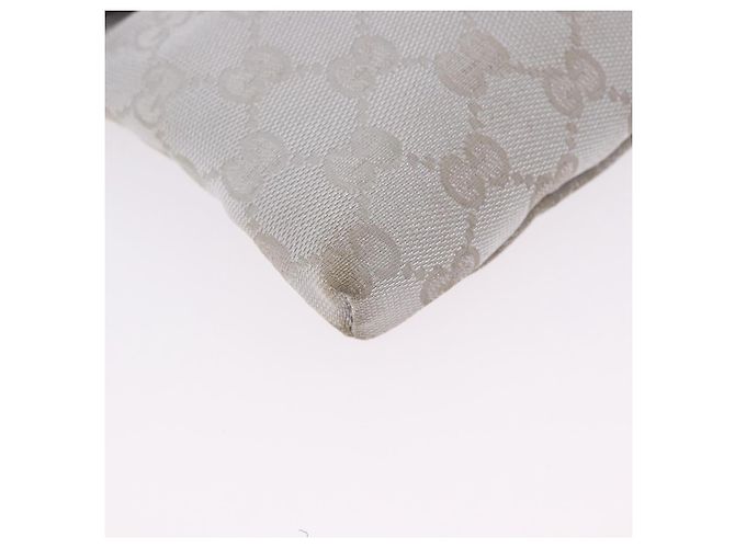GUCCI GG Canvas Gürteltasche Silver 28566 Auth 195000 Silber - Ansicht 15