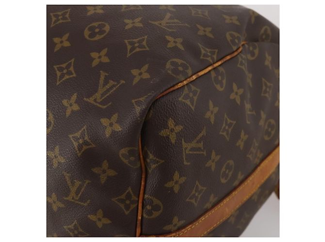 LOUIS VUITTON Monogram Keepall Bandouliere 55 Borsa Boston M41414 LV Auth 193877 Monogramma - vista 16