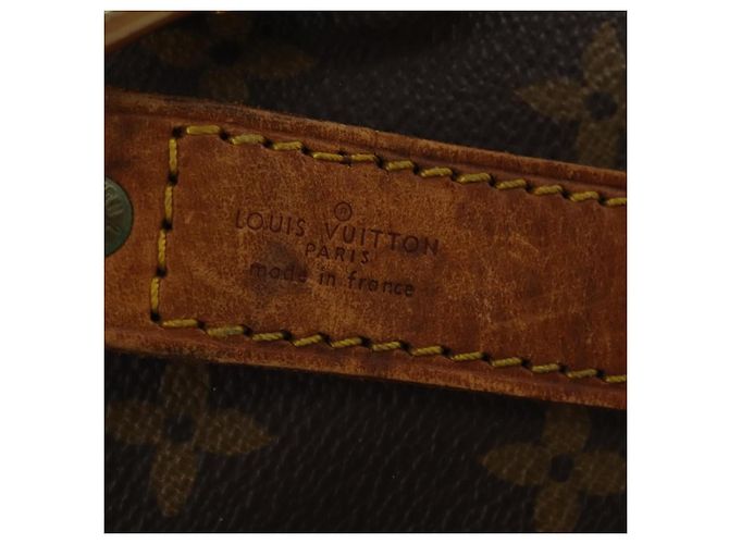 LOUIS VUITTON Monogram Keepall Bandouliere 55 Borsa Boston M41414 LV Auth 193877 Monogramma - vista 21