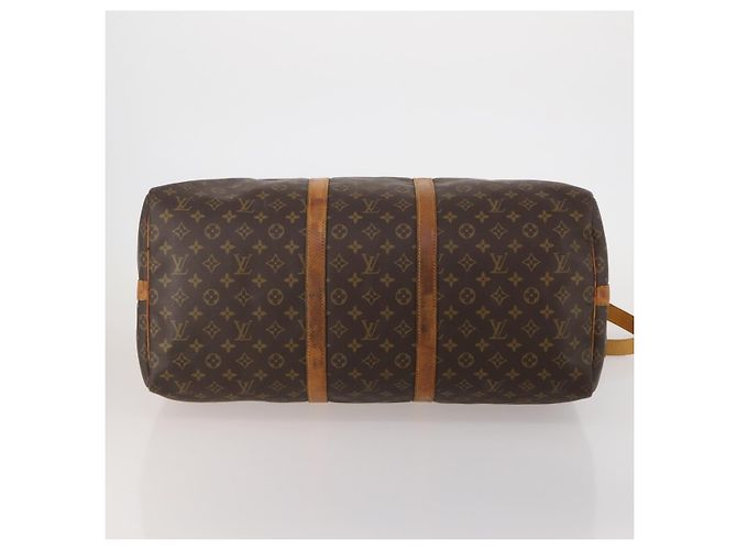 LOUIS VUITTON Monogram Keepall Bandouliere 55 Borsa Boston M41414 LV Auth 193877 Monogramma - vista 5