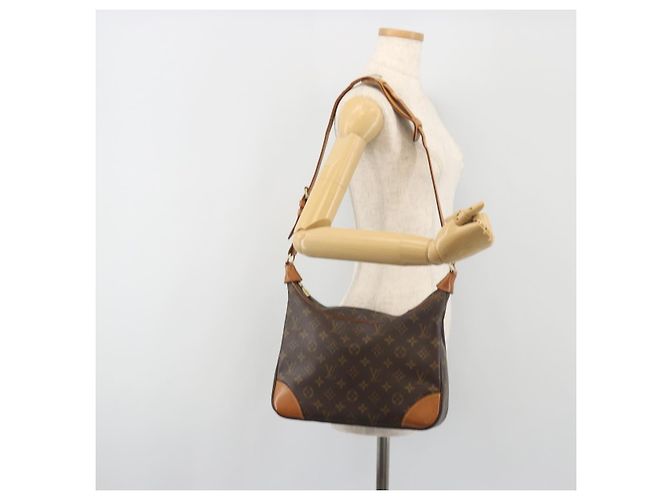 Borsa a tracolla LOUIS VUITTON Monogram Boulogne 30 M51265 LV Auth 194984A Monogramma - vista 22